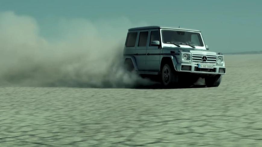 Abenteurer Mike Horn mit der G-Klasse