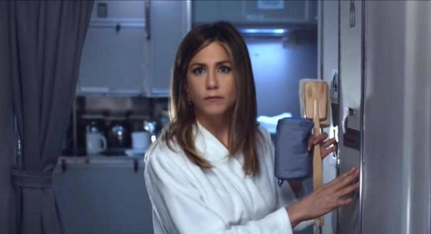 Emirates A380 Werbung 2015 mit Jennifer Aniston